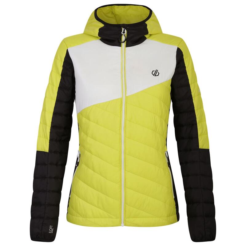 Veste matelassée ASCENDING Femme (Jaune prune / Blanc)