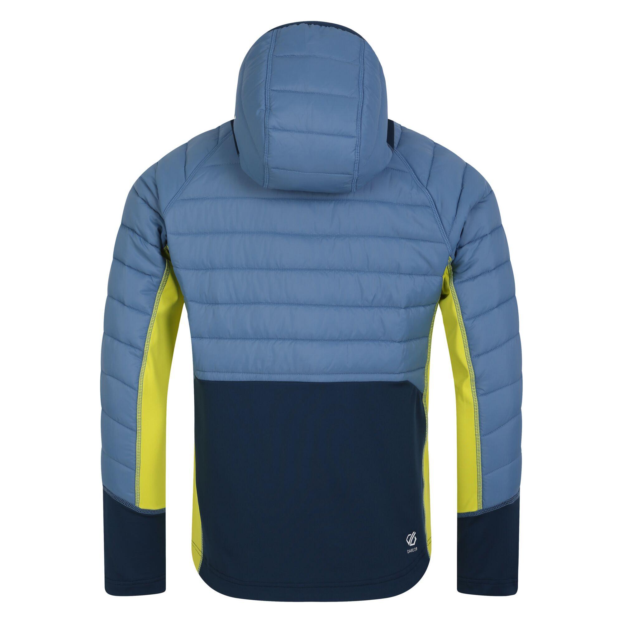 Heren Afwijkend Hybride Jas (Koronetblauw/Moonlight Denim) 2/5