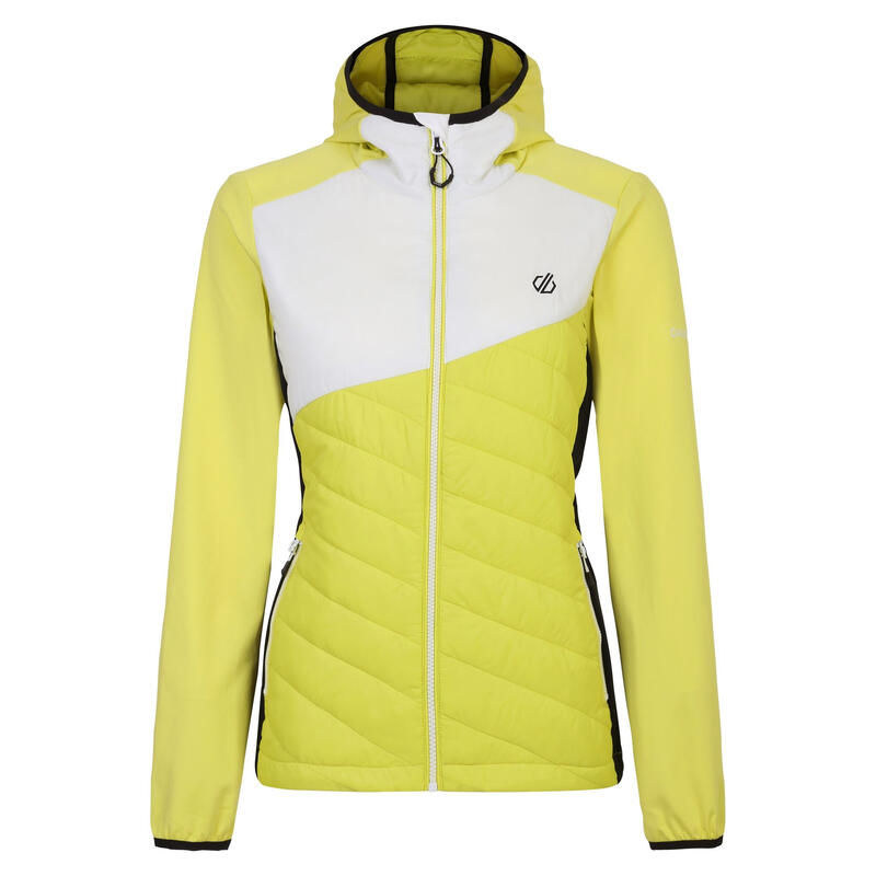 Veste Hybride ASCENDING Femme (Jaune Prune / Noir)