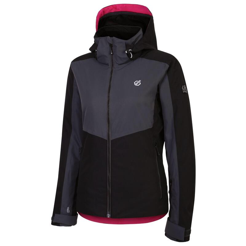 Blouson de ski Femme (Anthracite / Noir)