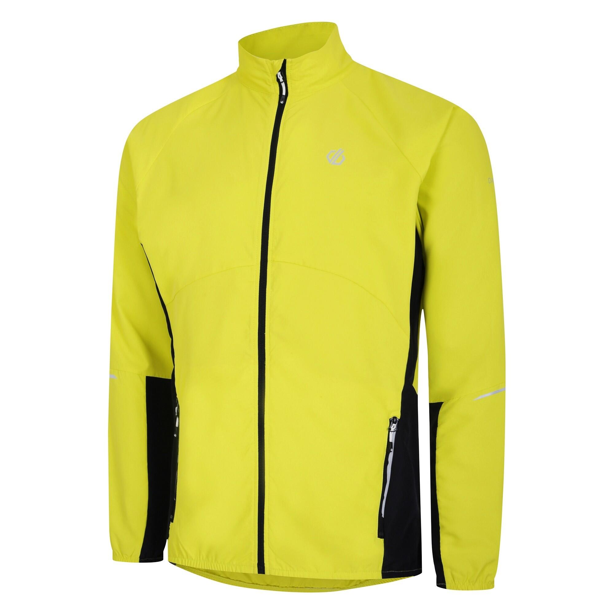 ABLAZE Men's Windbreaker (Neon Yellow / Black)