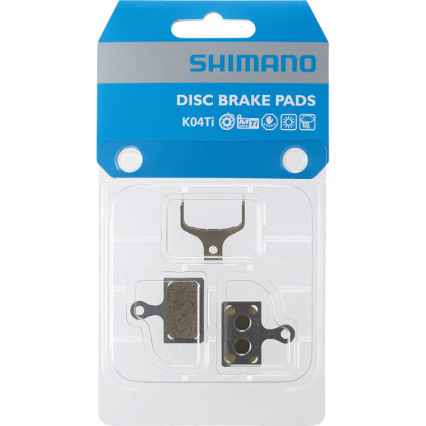 Shimano - Paire De Plaquette De Frein Vélo En Métal Et Ressort Shimano K04ti-mx - Stabilisateur Vélo - Gris|incolore - Taille Unique - Decathlon