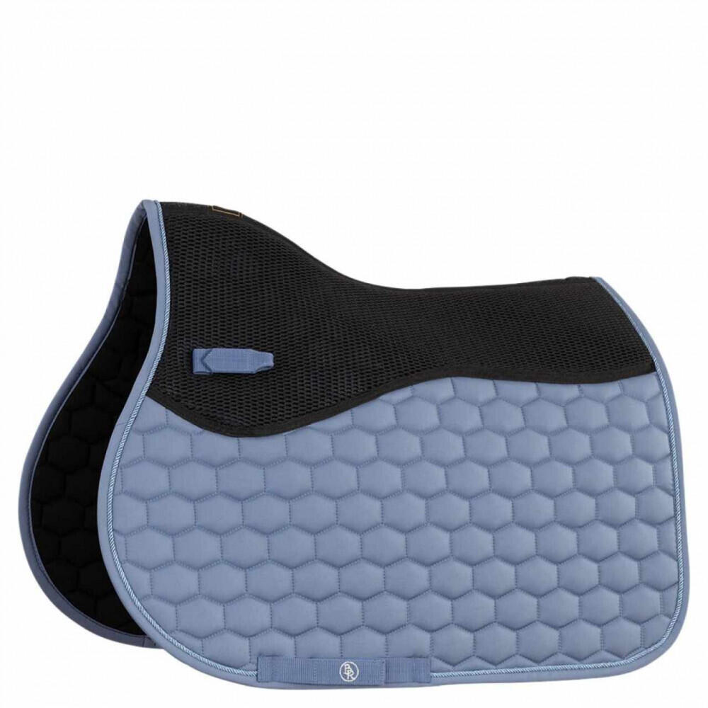 Br - Tapis De Selle Pour Cheval 3d Mesh Br Equitation Oblivion - Tapis De Selle - Bleu - Fs - Decathlon