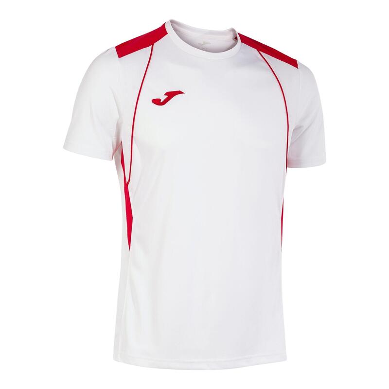 Camiseta Manga Corta Fútbol Hombre Joma Championship VII Blanco