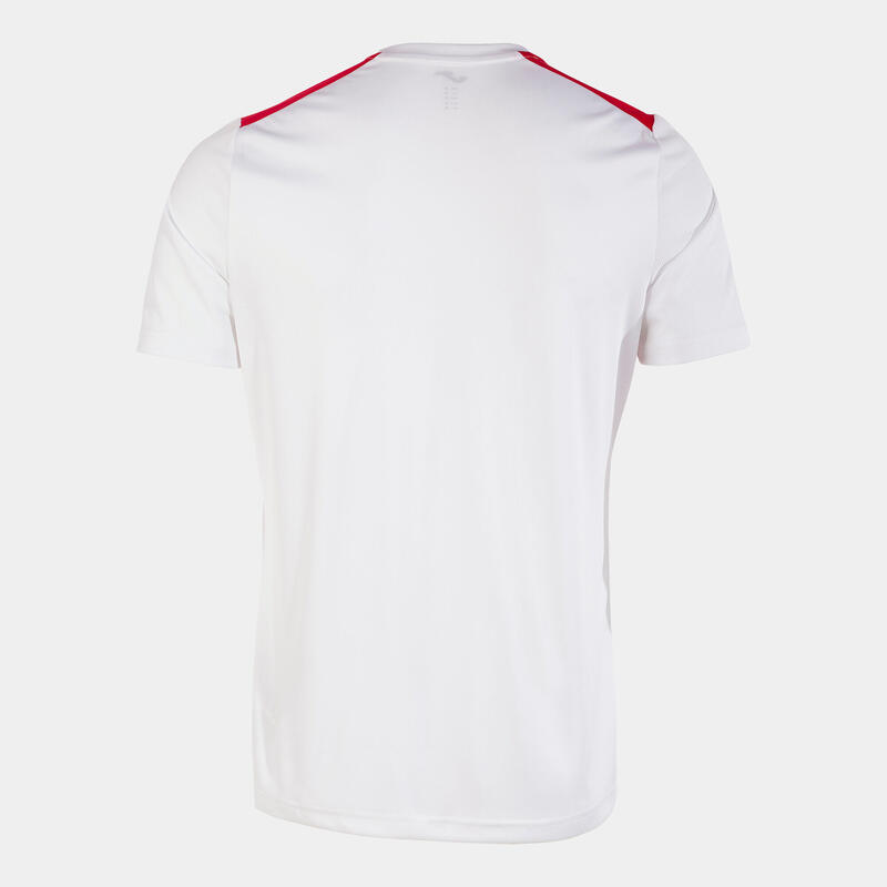 Camiseta Manga Corta Fútbol Hombre Joma Championship VII Blanco