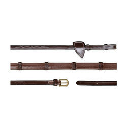 Rênes caoutchouc 1/2" avec 7 arretoirs Dy’on