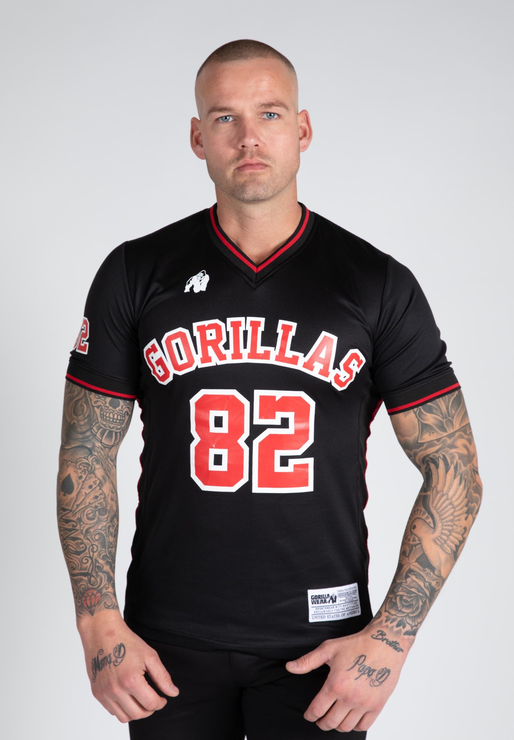 San Mateo T-shirt - Noir/Rouge 2/7