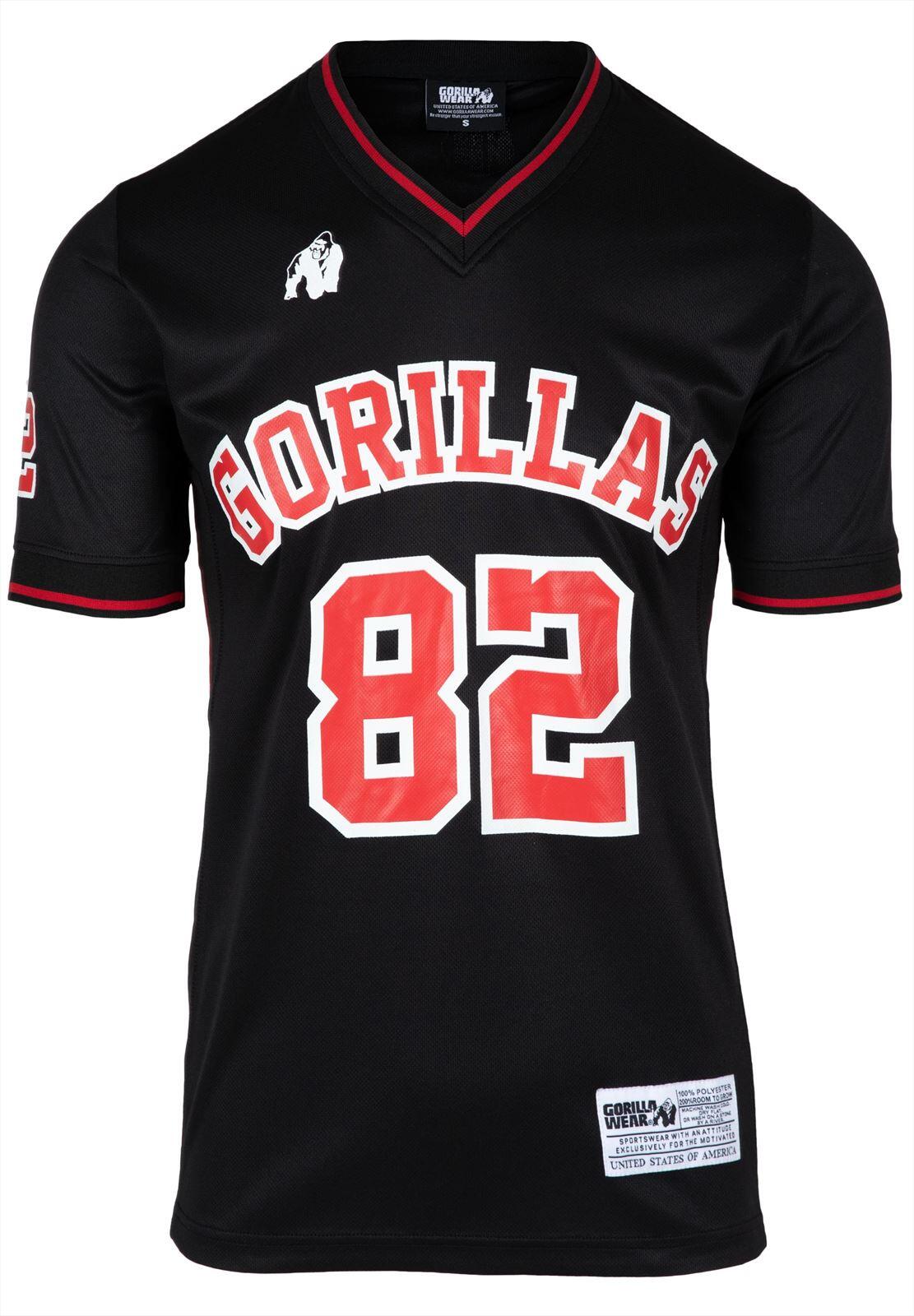 San Mateo T-shirt - Noir/Rouge 7/7