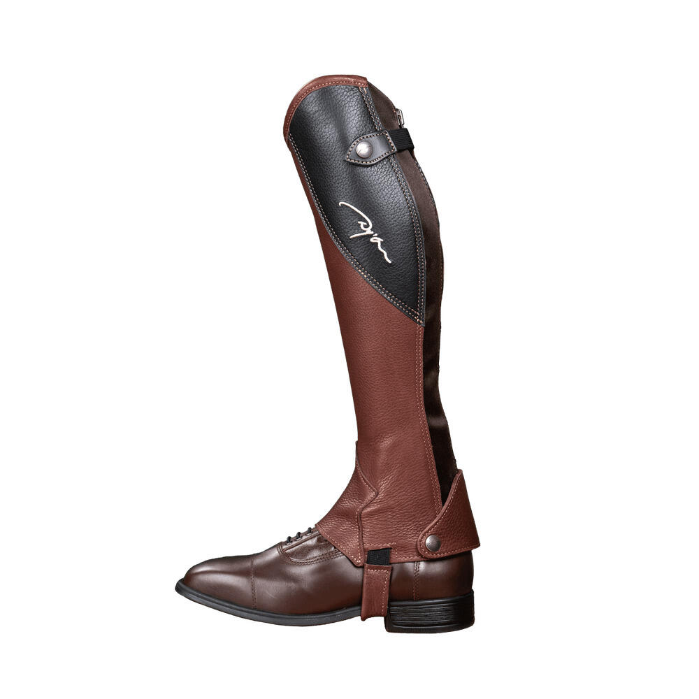 Dy'on - Mini-chaps En Cuir Dy'on Original - Mini-chaps - Marron - Xs Court - Decathlon