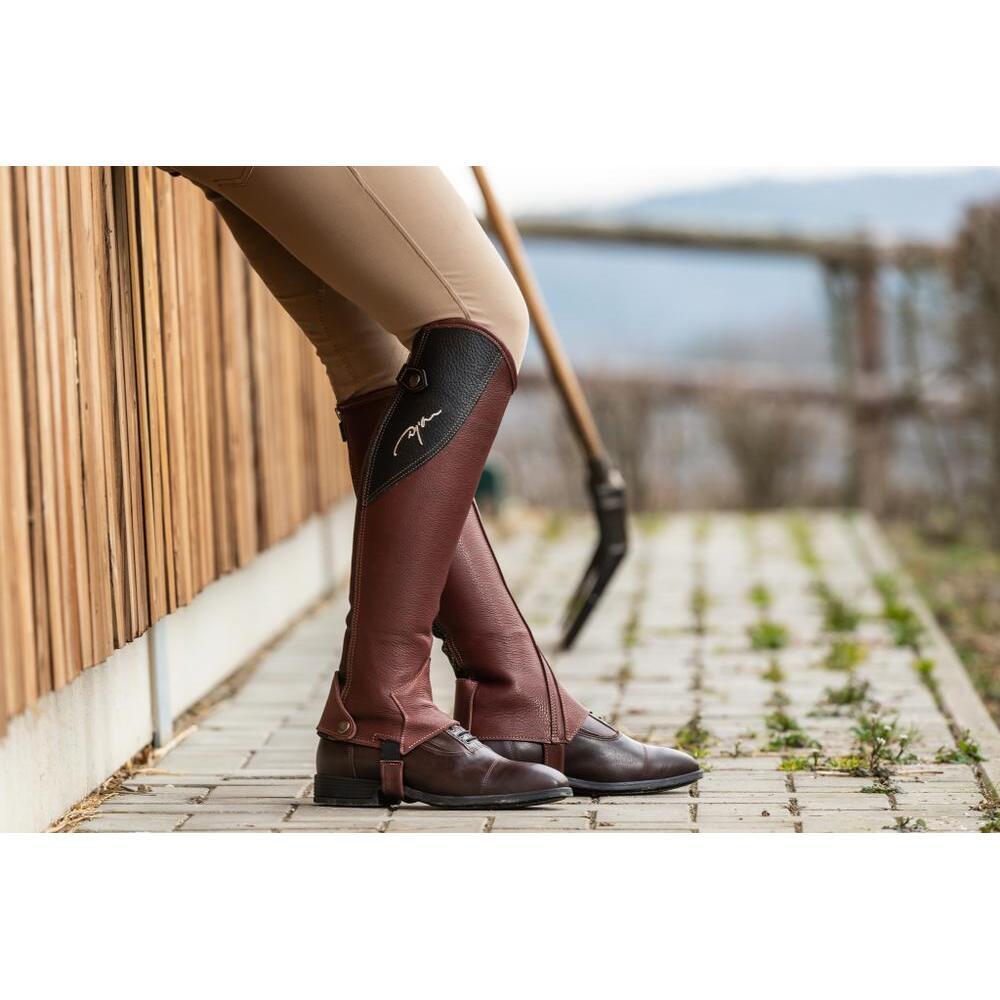Mini-Chaps aus Leder Dy'on Original 3/4
