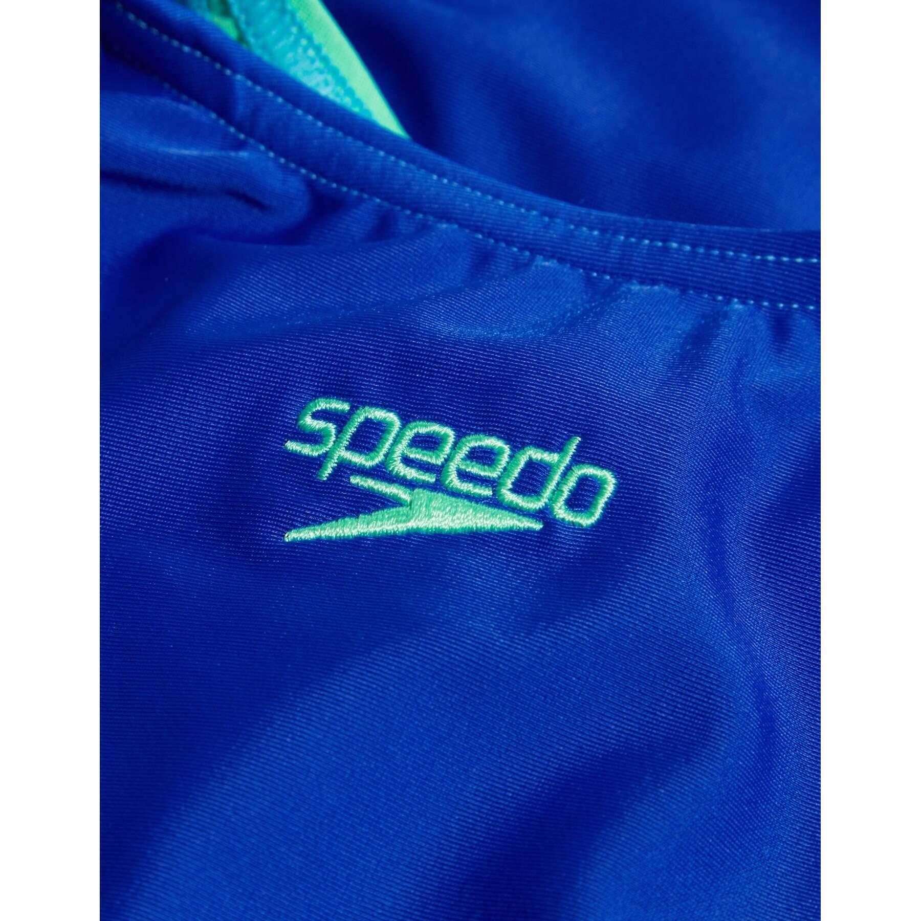 Custome da bagno intero da bambina Speedo Eco Colourblock Spiritback 2/3