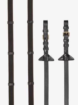 Rubber grip continental reins
