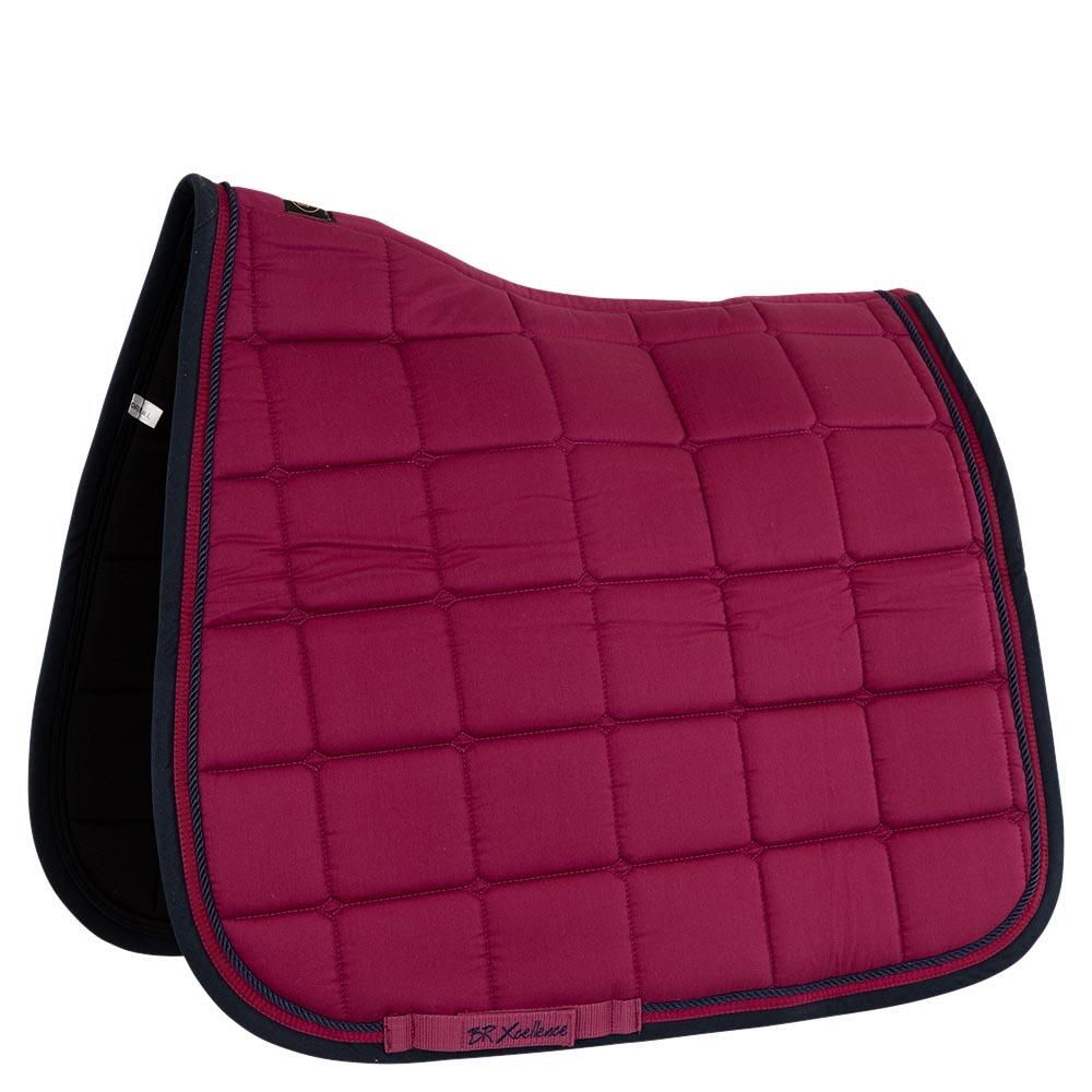 Br - Tapis De Dressage Pour Cheval Br Equitation Xcellence - Tapis De Selle - Bordeaux|rose|rouge - Fs - Decathlon