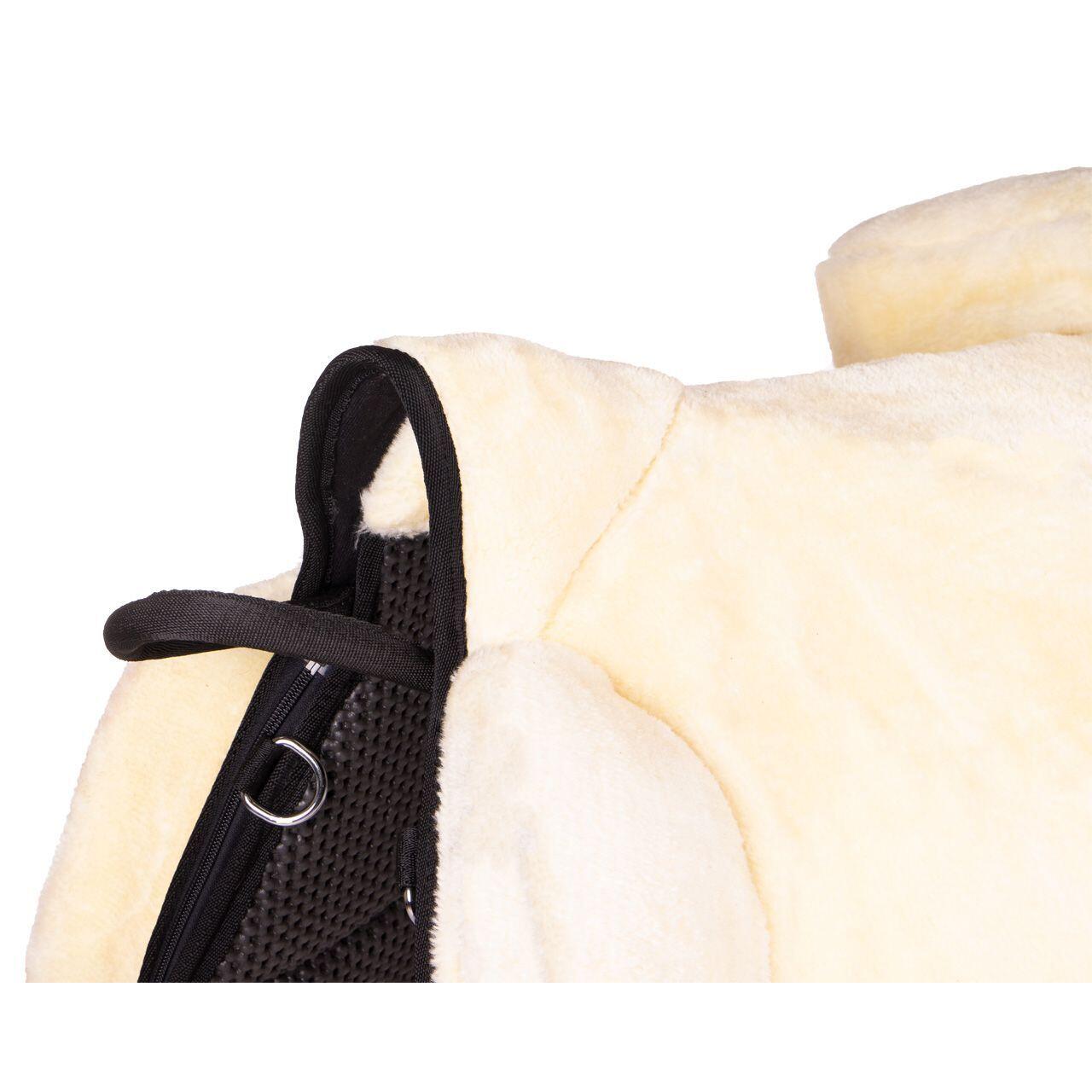 QHP Bareback Pad Super Soft - Cremé (Pony) (Pony) 6/6
