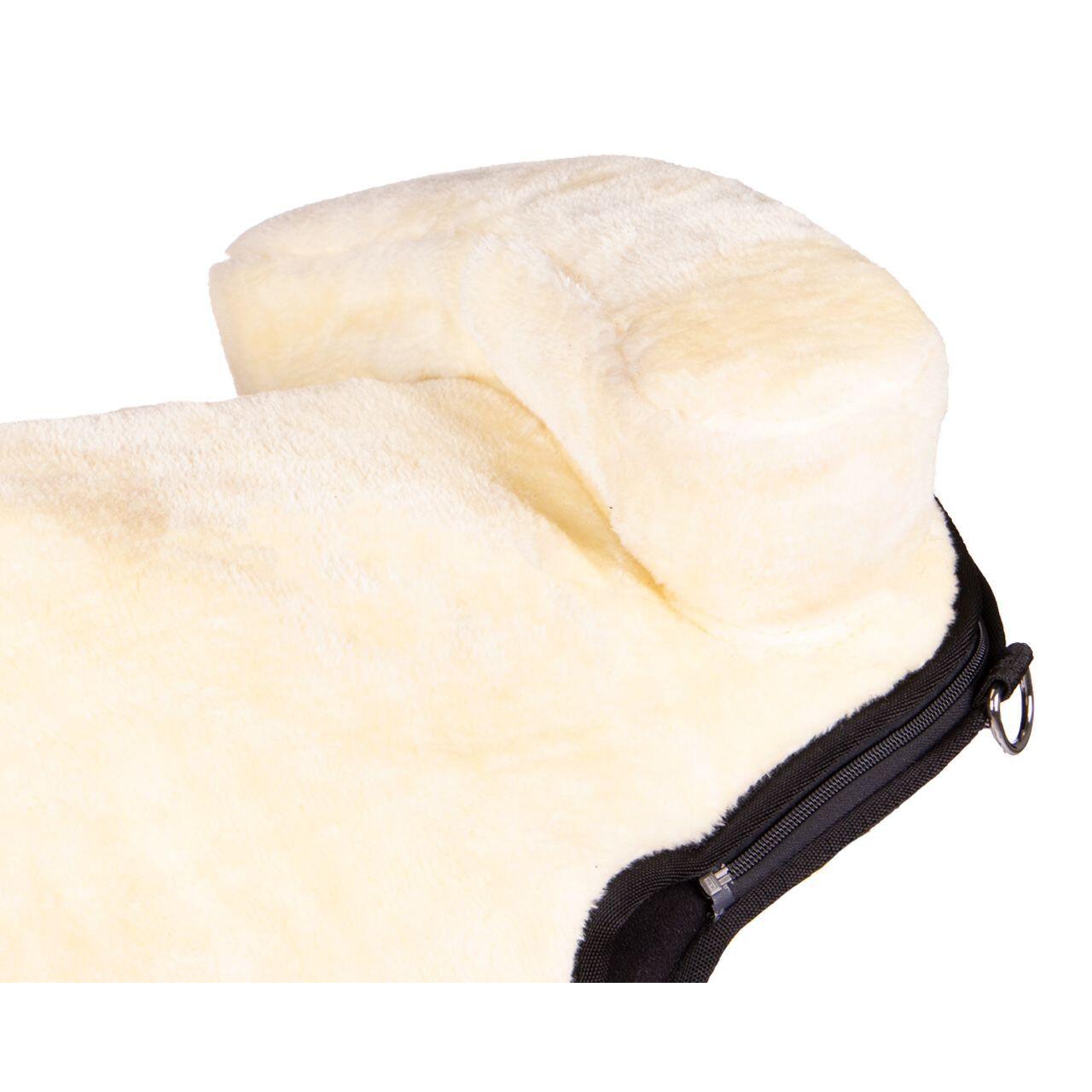 QHP Bareback Pad Super Soft - Cremé (Pony) (Pony) 4/6