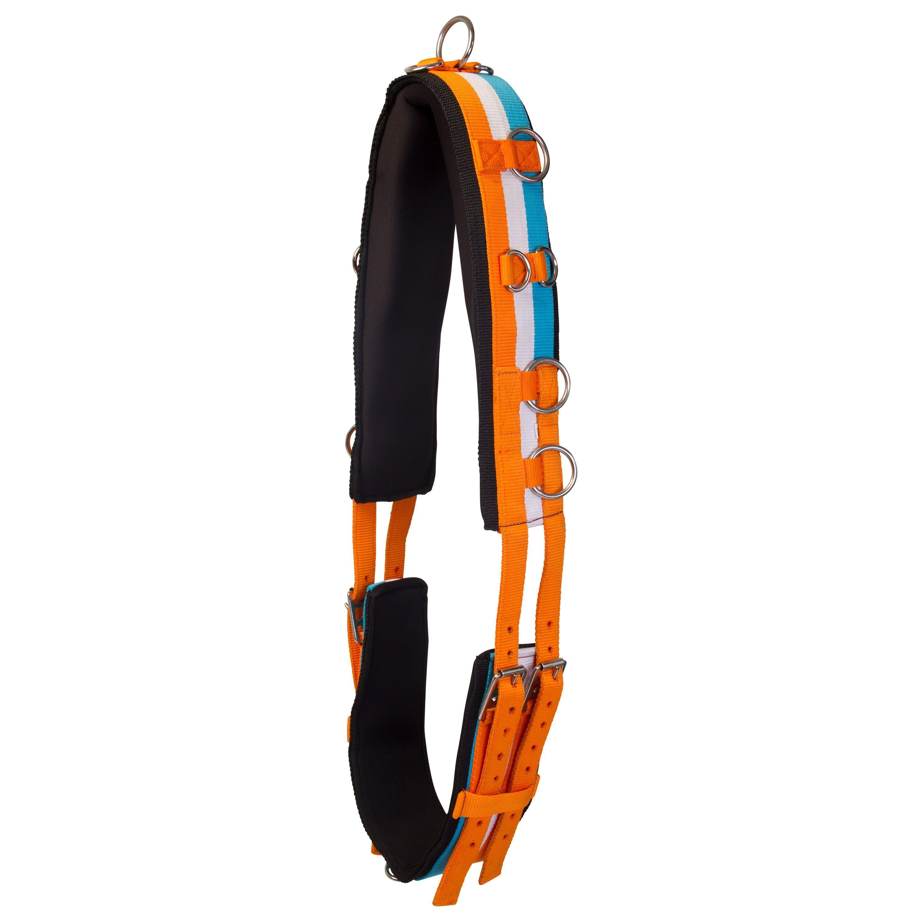 Imperial Riding - Surfaix De Travail Pour Cheval En Nylon Imperial Riding Deluxe - Surfaix - Orange - Cob - Decathlon