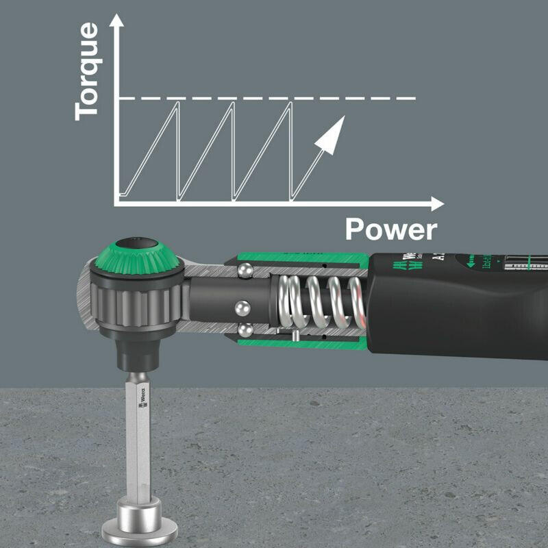 Clé dynamométrique torque Wera Safe A1