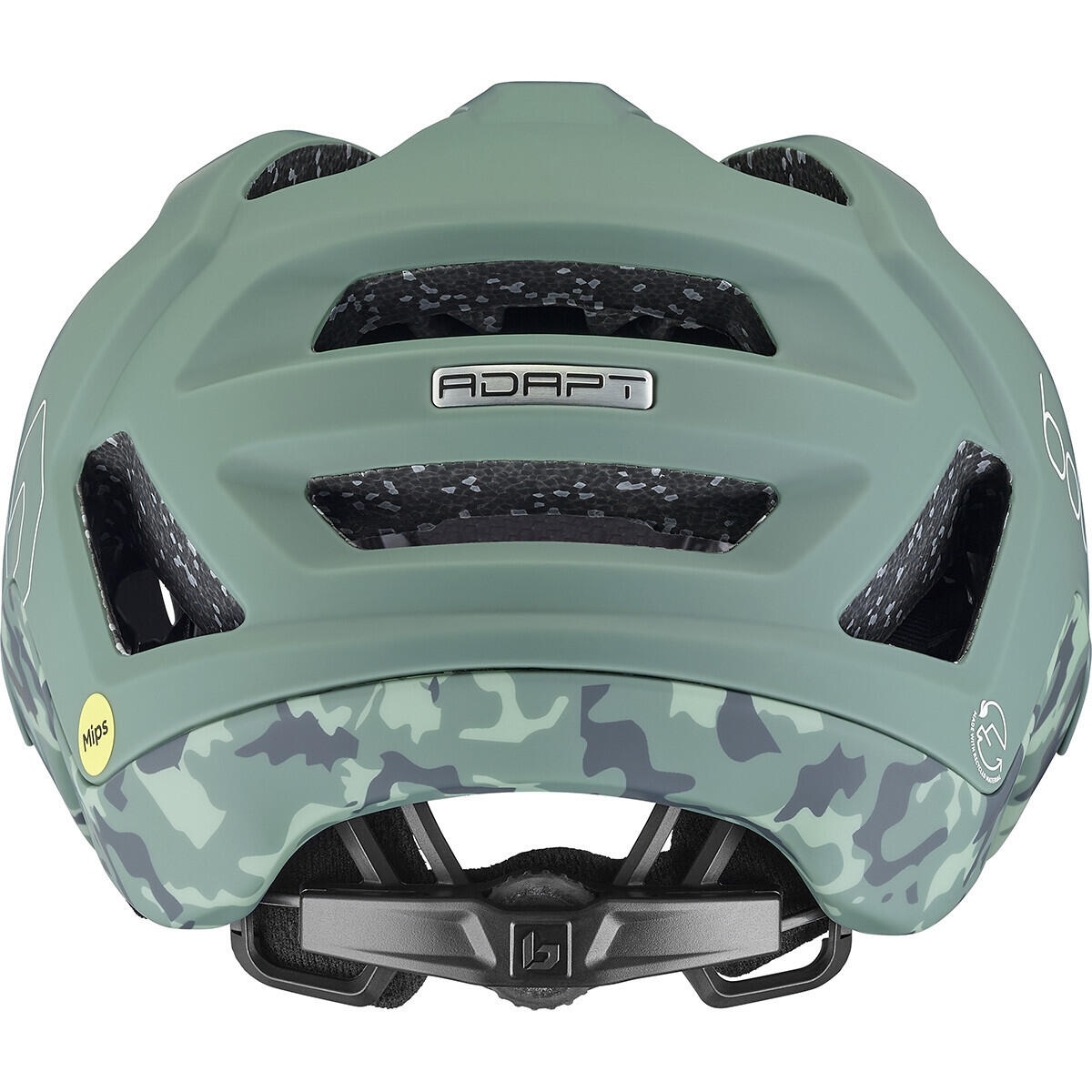 MTB-Fahrradhelm  "Eco Adapt Mips", sage matte 3/3