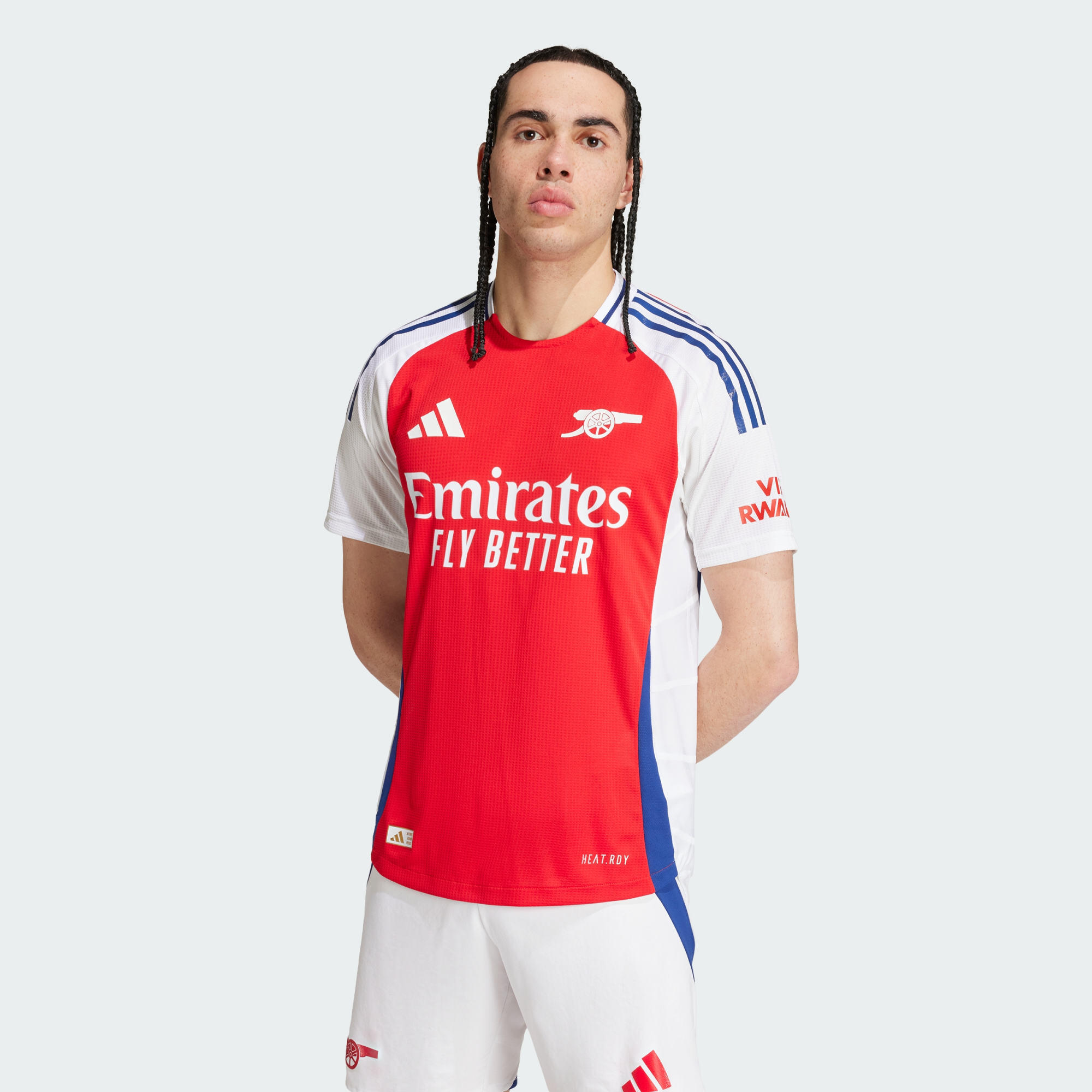 Adidas - Maillot Domicile Arsenal 24/25 Authentique - Maillot Manches Courtes - Blanc|rouge - 48 Xl - Decathlon