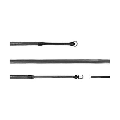 Rubberen paardenteugels dy'on gogue 1/2