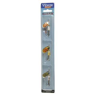 Kit di esche artificiali per trote Blue Fox Vibrax Expert