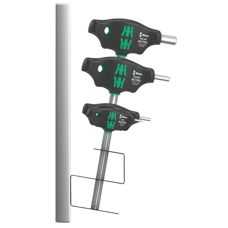 Inbusschlüssel mit Halterung Wera 454 Hex Plus