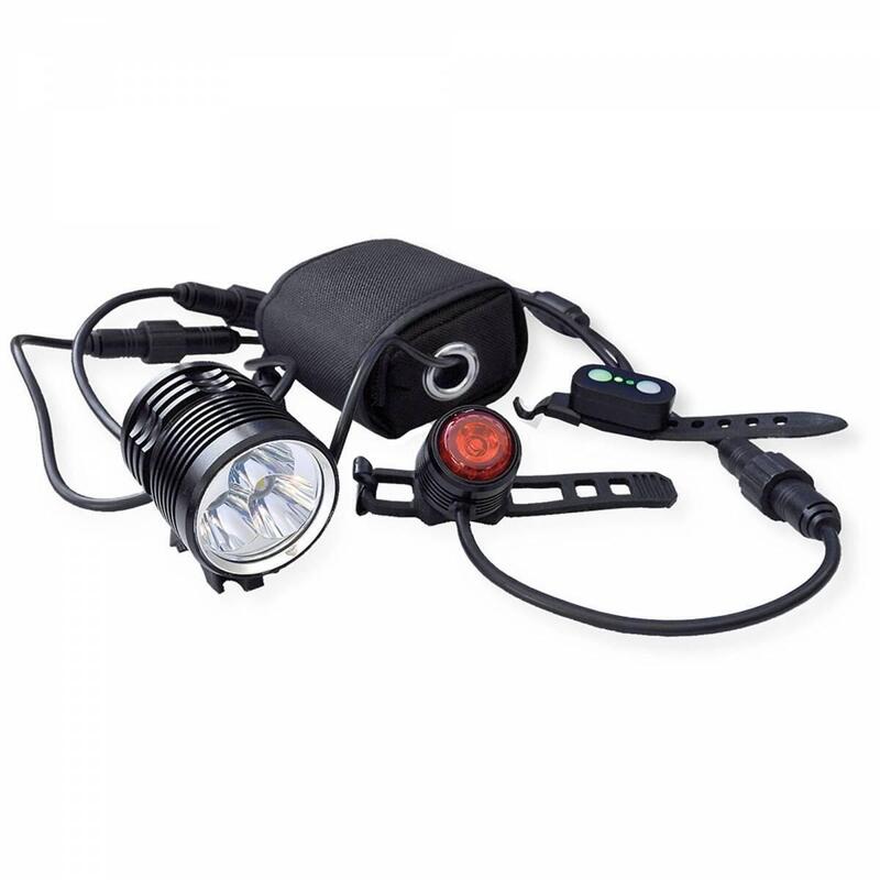 Voor- en achterlichten TKX 3Cree Hyperlum