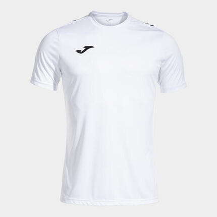 Camiseta Manga Corta Fútbol Hombre Joma Olimpiada Blanco