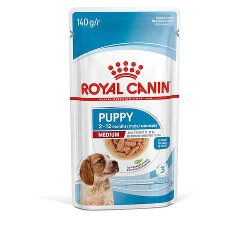 Cibo umido Royal Canin Medium Puppy 10 x 140 g