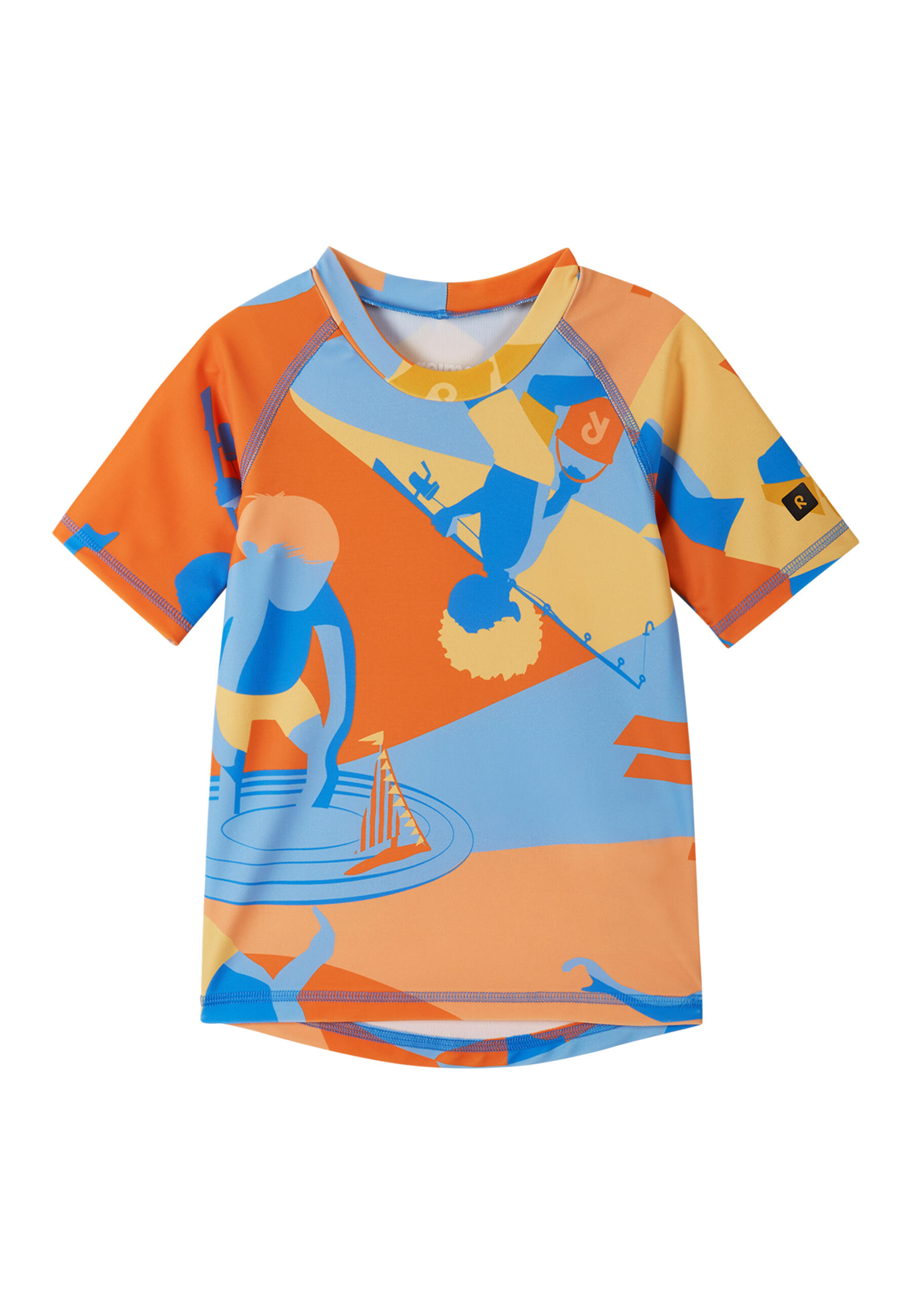 REIMA UV-Schwimmshirt Pulikoi - längerer Saum am Rücken
