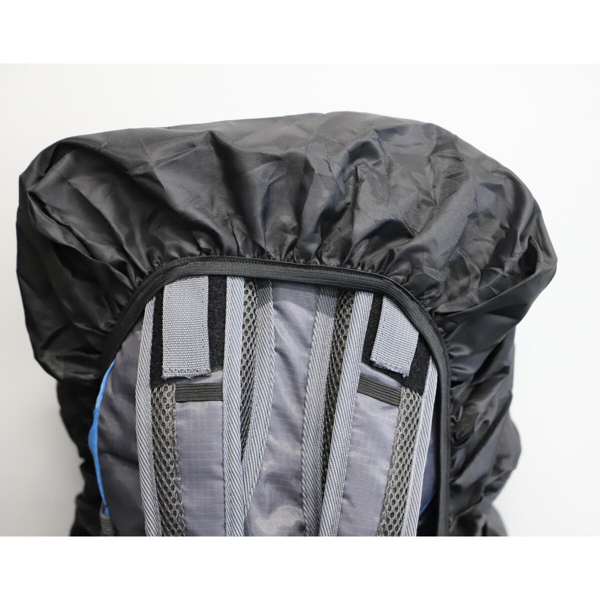 FISCHER Fahrrad- Rucksack mit Helmnetz blau 5/7