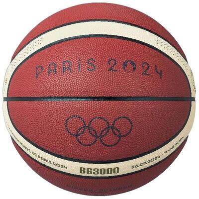 Molten bg3000 t7 basketbal - officiële replica bal parijs 2024