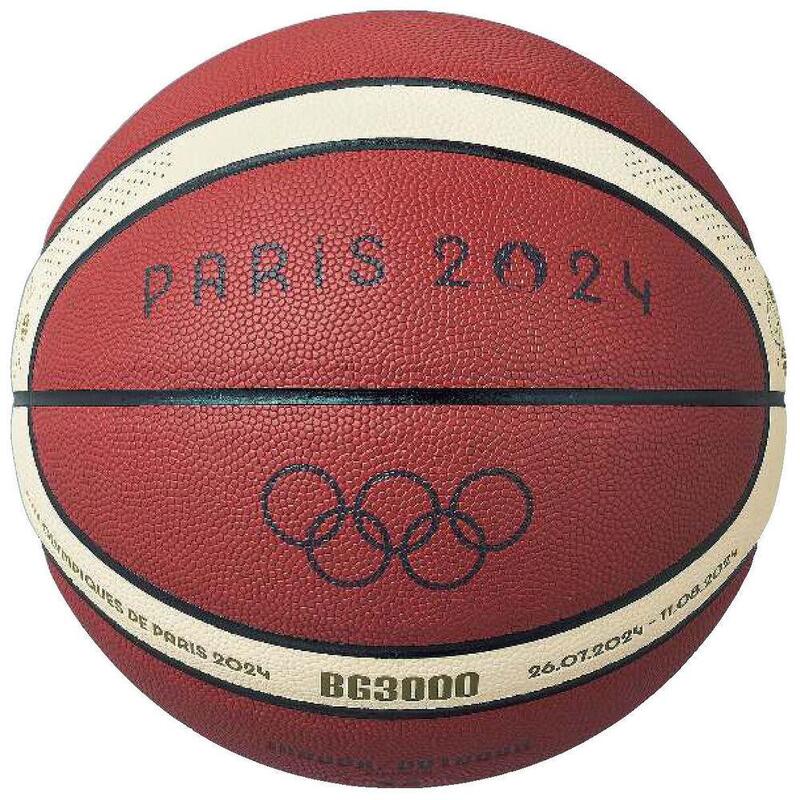 Molten BG3000 T5 Basketbal - Officiële replica bal Parijs 2024