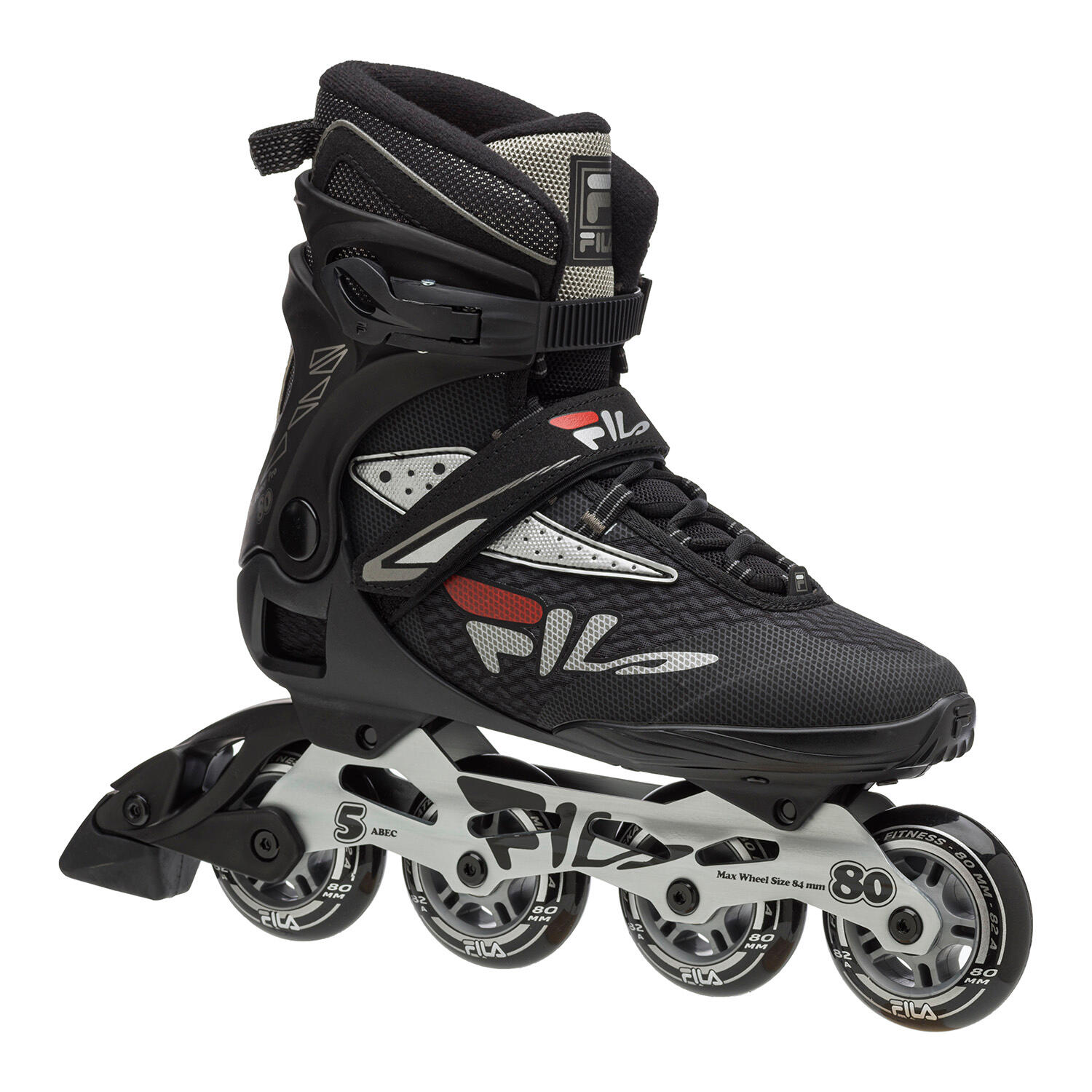 Fila - Fila "legacy Pro 80" Inline Skate Voor Heren - Rollers En Ligne - Gris|noir - 42,5 - Decathlon
