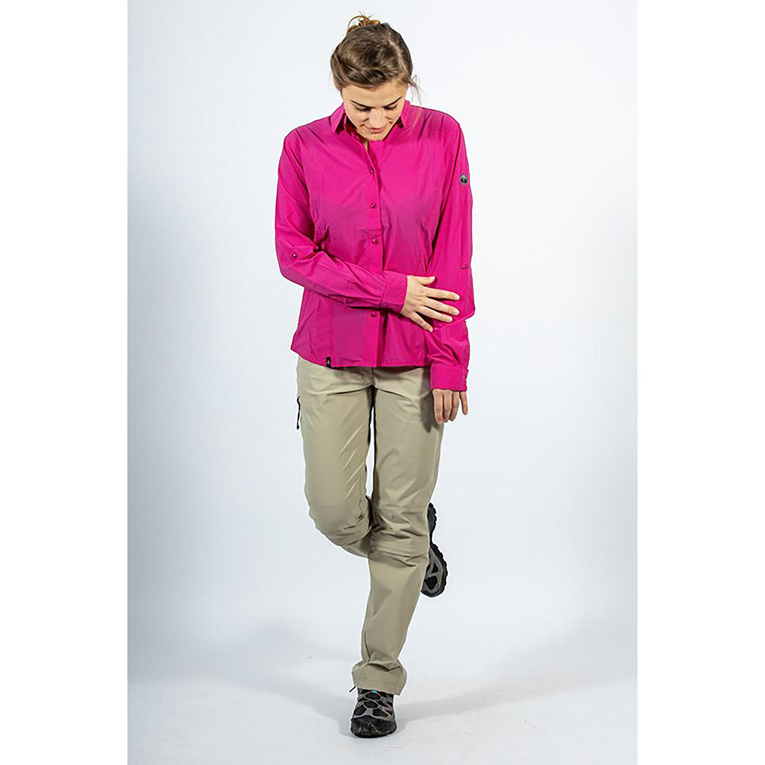 Damen Hose Zip-Off Outdoorhose Trail 2/3