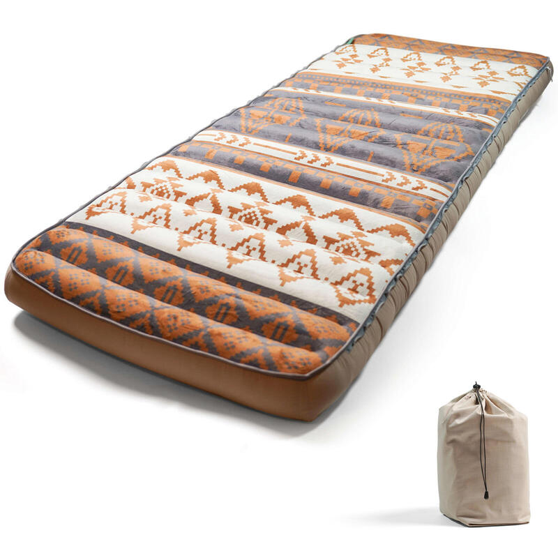 Camping luchtbed Chatou Print matras bed katoen