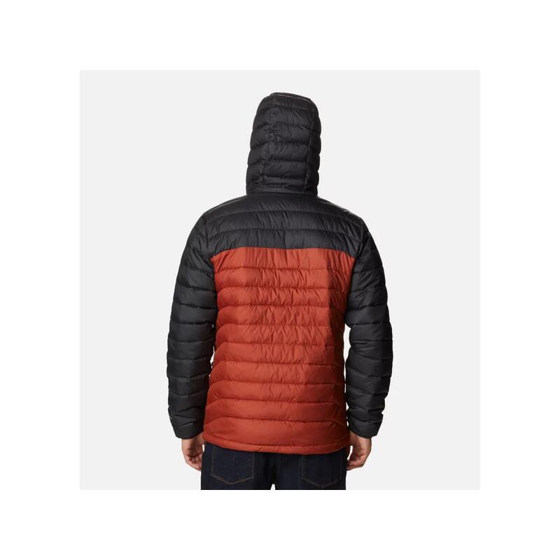 COLUMBIA Doudoune à capuche Powder Lite™ Homme - Warp Red, Shark 2/5