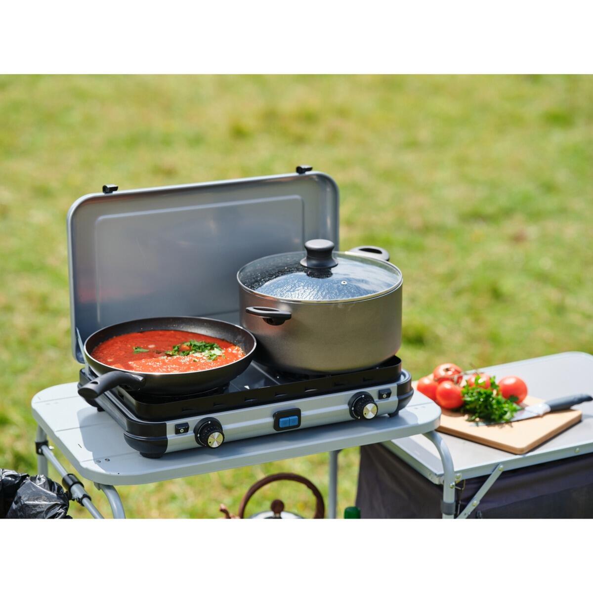 Réchaud Campingaz 2 Maxi — 2 brûleurs réglables 5/7
