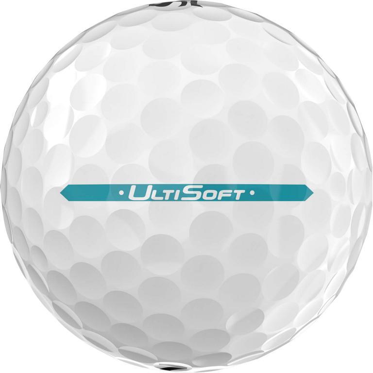 Scatola di 12 palline da golf Srixon Ultisoft Bianco Nuovo