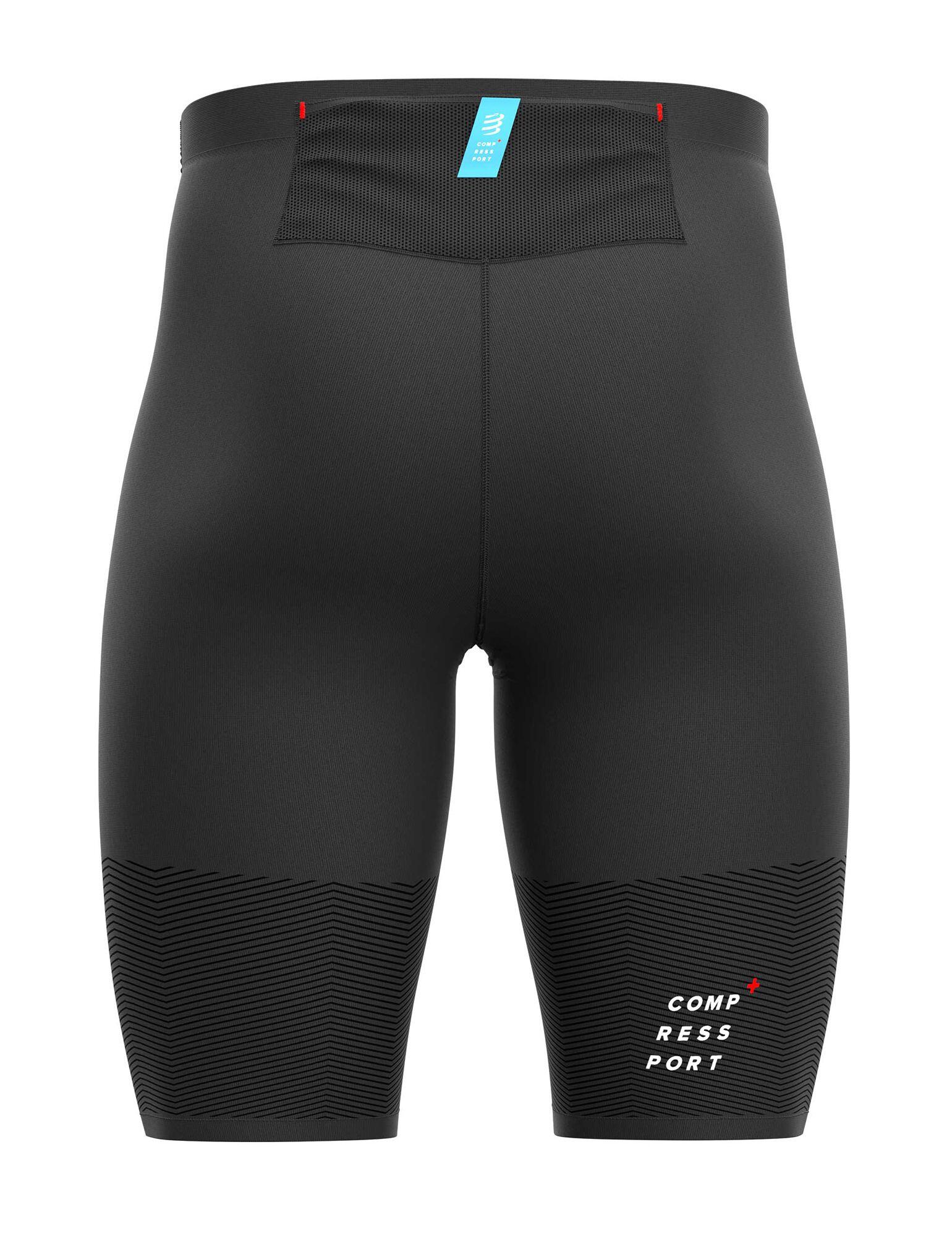 Compressport Heren "Under control short" Trail Compressieshort 2/4