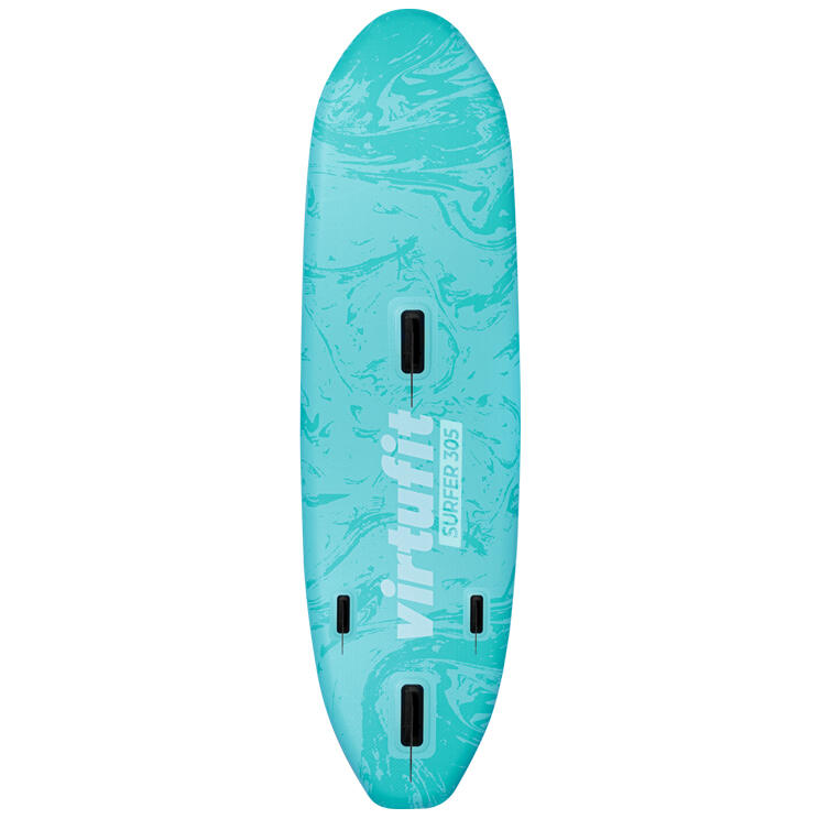 Tabla paddle surf - Surfer 305 - Turquesa - Con vela de viento y accesorios