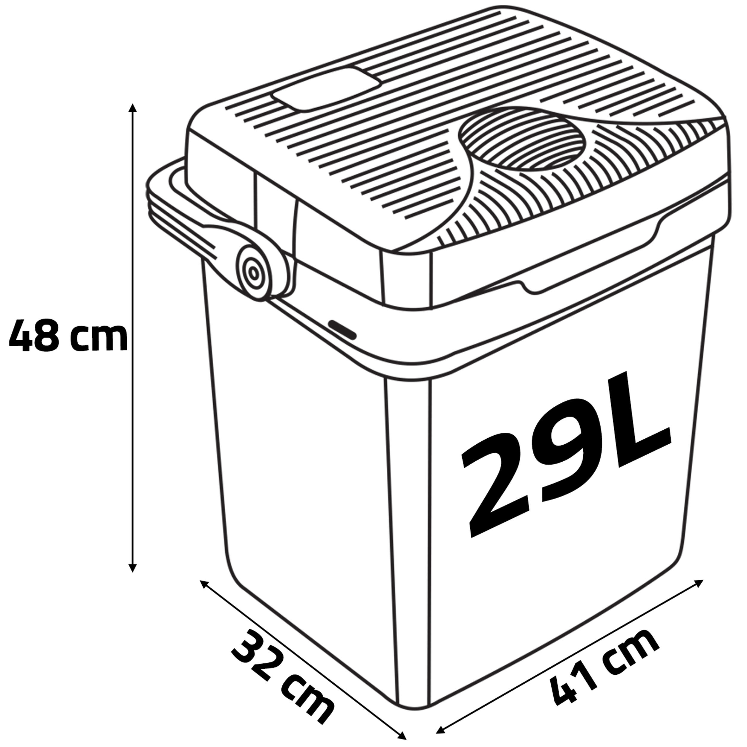 Lodówka turystyczna samochodowa Berdsen 12V/230V 29l 4/7