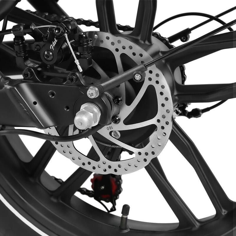 Vélo électrique pliant C05PRO 470Wh-36V-13Ah - roue 20"x4" FatBike