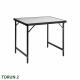 Brunner tafel outdoor Torun 2 80x60 cm lichtgewicht stevig 2/7