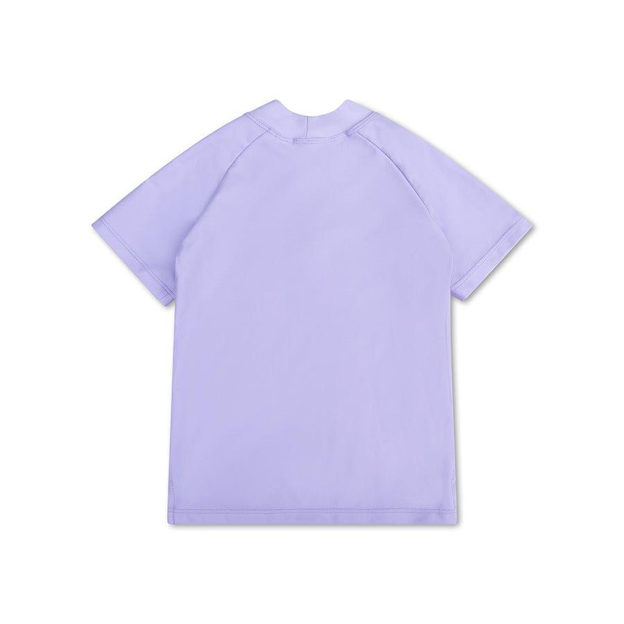 T-shirt UV Swim Essentials violet UPF50+ polyester extensible 3/6