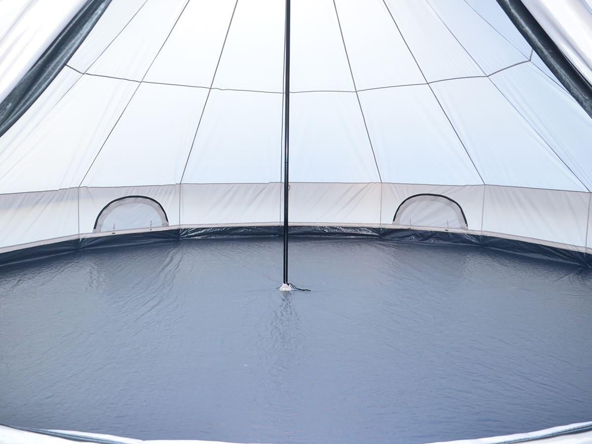 Camping Zelt - Tipi Kuopio 400 Protect - recyceltes Oxford-Zeltmaterial 4/7