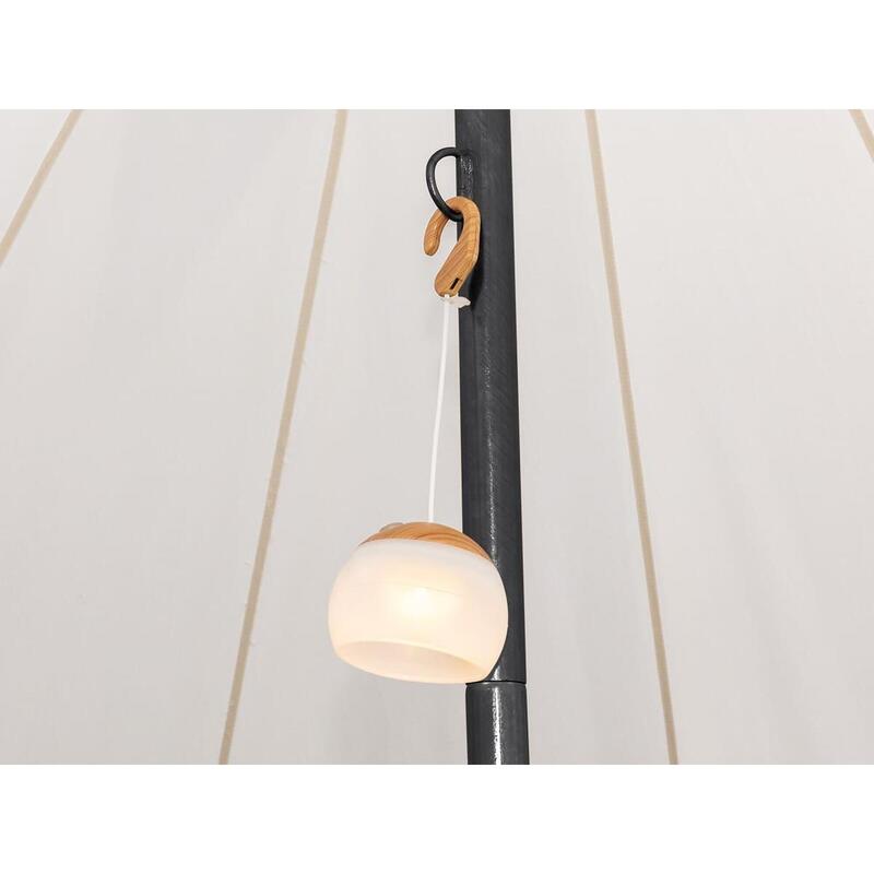 Tente de camping - Tipi Kuopio 400 Protect - 8 pers - Diamètre 4m - Sol cousu