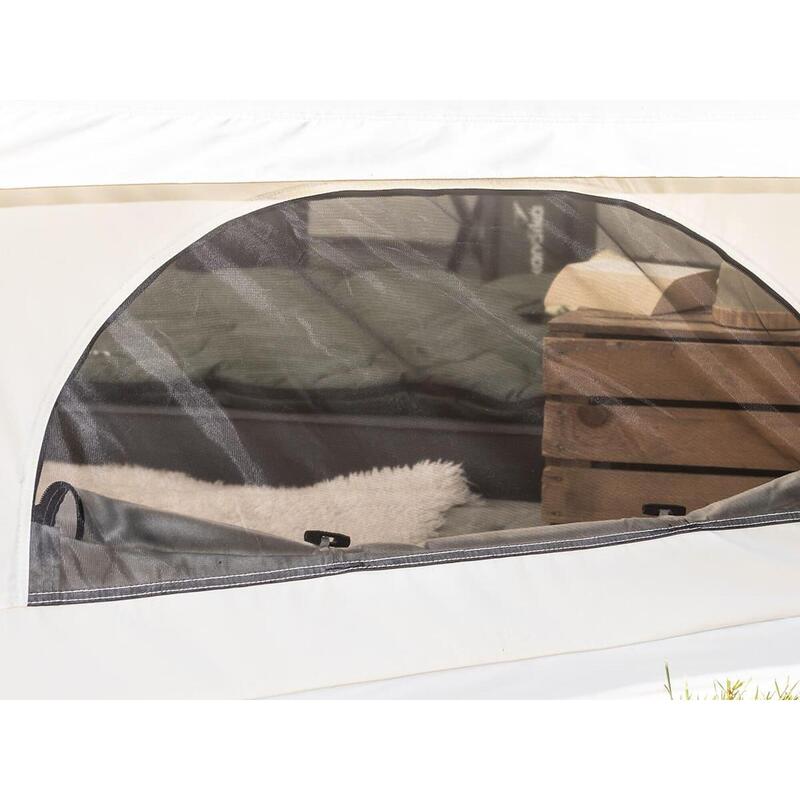 Tente de camping - Tipi Kuopio 400 Protect - 8 pers - Diamètre 4m - Sol cousu