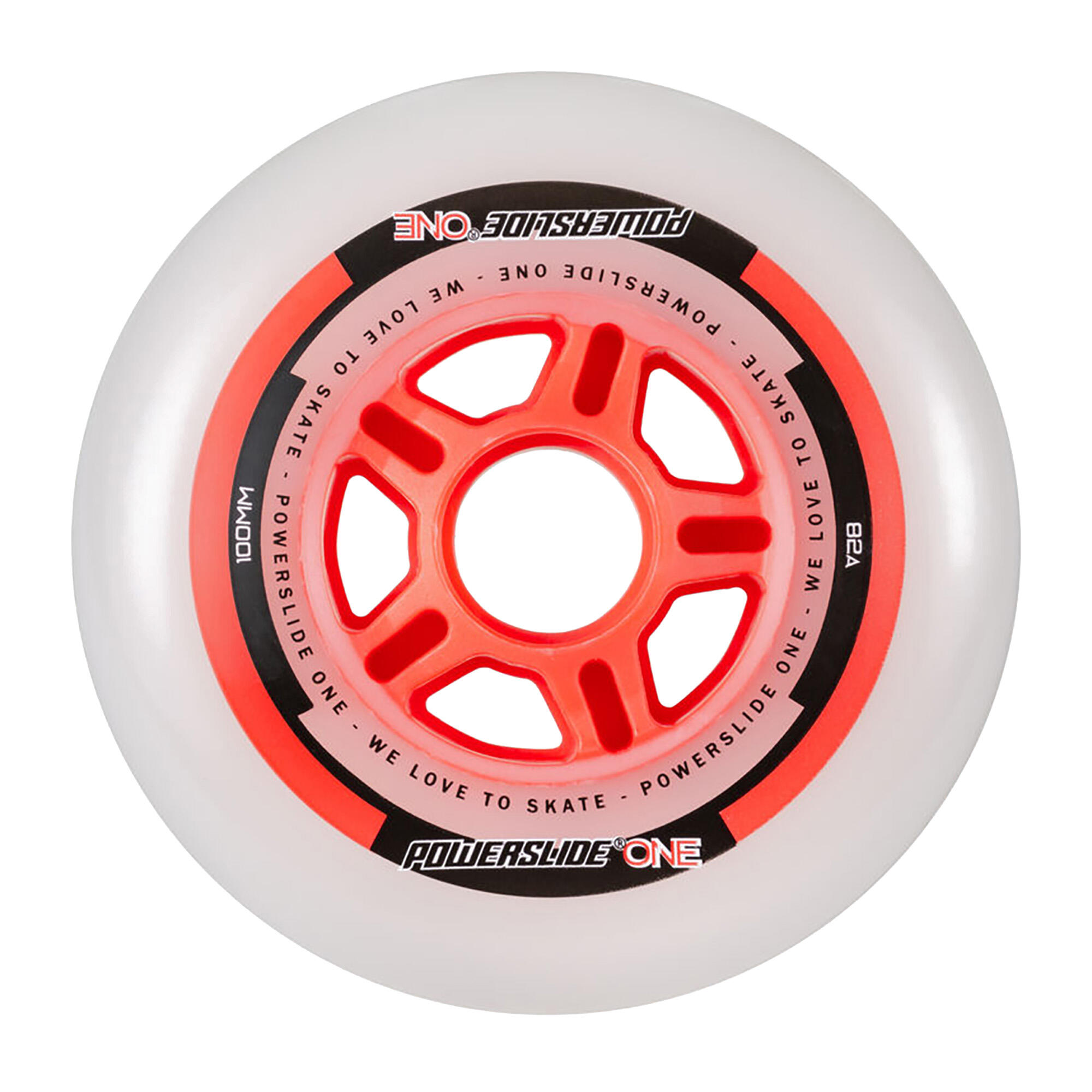 POWERSLIDE Ruedas patines en línea Powerslide One 100/82A 4uds.