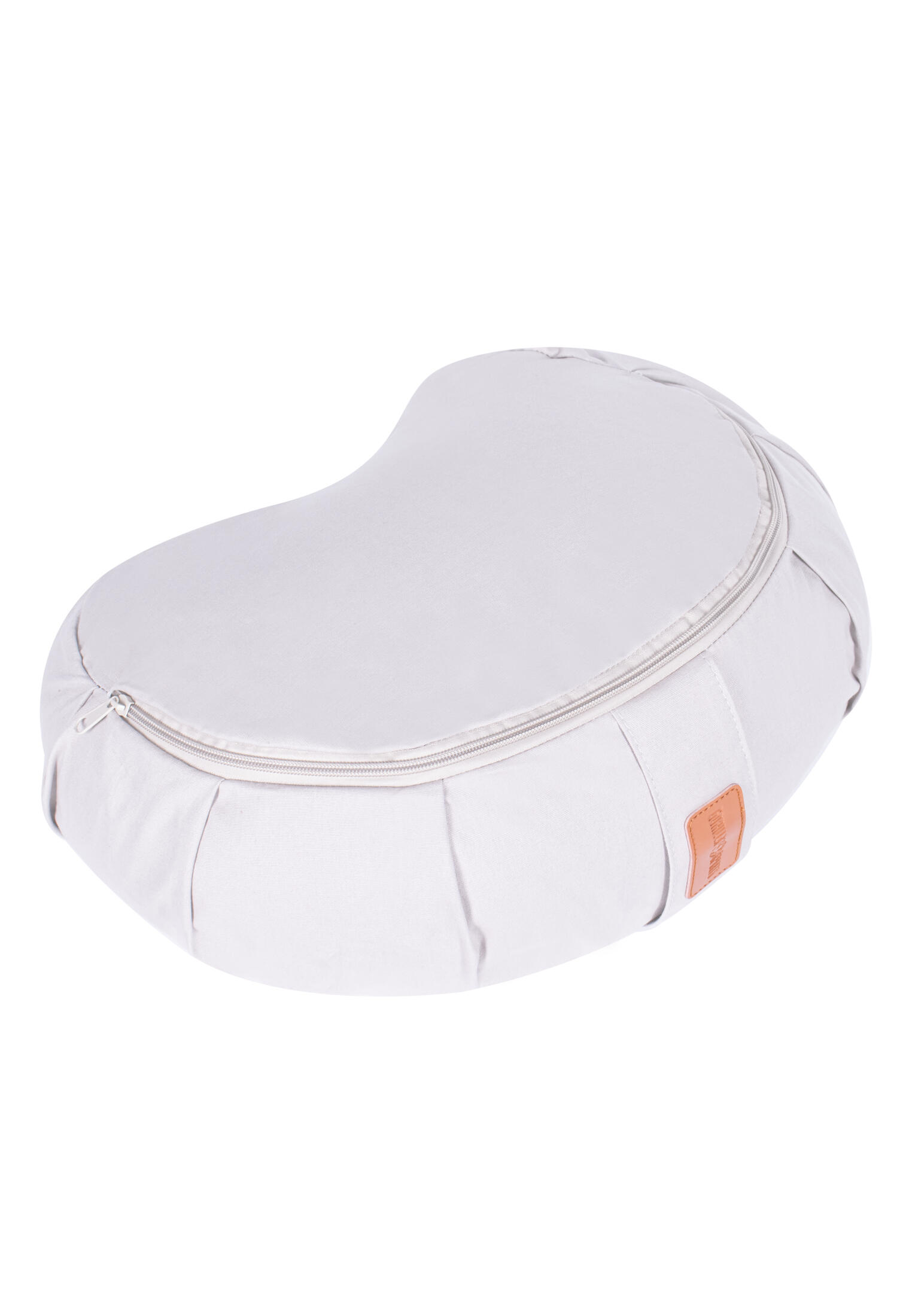 COUSSIN DE MÉDITATION DEMI-LUNE | ZAFU | ACCESSOIRES DE YOGA | COLORIS AU CHOIX 2/7